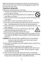 Preview for 3 page of Russell Hobbs 17892 Instructions Manual