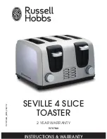 Предварительный просмотр 9 страницы Russell Hobbs 18152AU Instructions & Warranty