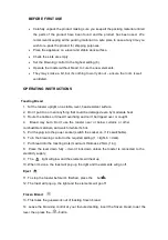 Preview for 6 page of Russell Hobbs 18260SAG Instructions And Warranty