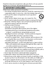 Preview for 3 page of Russell Hobbs 18377 Instructions, Troubleshooting Manual And Guarantee