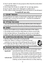 Preview for 4 page of Russell Hobbs 18377 Instructions, Troubleshooting Manual And Guarantee