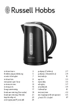 Preview for 1 page of Russell Hobbs 18534-70 Instructions Manual