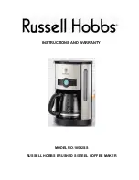 Russell Hobbs 18592SS Instructions And Warranty preview