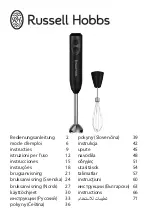 Preview for 1 page of Russell Hobbs 18980-56 Instructions Manual