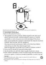 Предварительный просмотр 2 страницы Russell Hobbs 19251-56 Instructions Manual