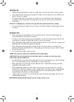 Preview for 7 page of Russell Hobbs 20230AU Instructions & Warranty