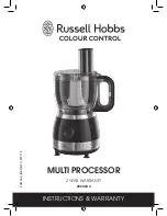 Russell Hobbs 20240AU Instructions & Warranty preview