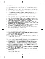 Preview for 16 page of Russell Hobbs 20240AU Instructions & Warranty