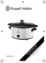 Russell Hobbs 23160 Instructions Manual предпросмотр