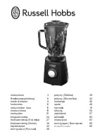 Preview for 1 page of Russell Hobbs Aura 18995-56 Instructions For