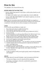 Preview for 6 page of Russell Hobbs BL3100BKR Instructions Manual