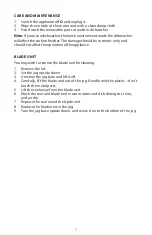 Preview for 7 page of Russell Hobbs BL3100BKR Instructions Manual