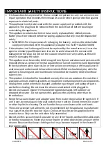 Preview for 3 page of Russell Hobbs CENTAUR RHSV2211 Operating Manual