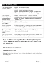 Preview for 8 page of Russell Hobbs CENTAUR RHSV2211 Operating Manual