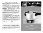 Preview for 33 page of Russell Hobbs Classic Satin RHNPC400 Owner'S Manual