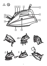 Preview for 2 page of Russell Hobbs Colour Control Pro 2400W Instructions Manual