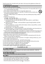 Preview for 3 page of Russell Hobbs COMPACT CYCLONIC Instructions, Troubleshooting Manual And Guarantee