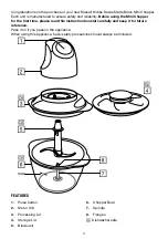 Preview for 4 page of Russell Hobbs DESIRE RHMFP5BLK Instructions & Warranty