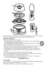 Предварительный просмотр 2 страницы Russell Hobbs Egg Boiler Instructions Manual