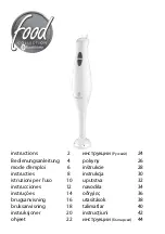 Preview for 1 page of Russell Hobbs food 14452-56 Instructions Manual