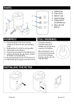 Preview for 4 page of Russell Hobbs FRESH AIR PRO Operating Manual