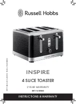 Russell Hobbs INSPIRE RHT114 Series Instructions & Warranty preview