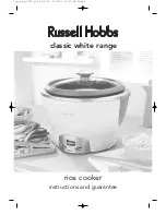 Russell Hobbs JOYCE RH 10950 Instructions And Guarantee preview