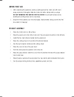 Preview for 6 page of Russell Hobbs JUICEMAN PRO RHJU85AU Instructions & Warranty