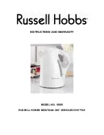 Preview for 1 page of Russell Hobbs MONTANA 10585 Instructions And Warranty