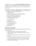 Preview for 2 page of Russell Hobbs MONTANA 10585 Instructions And Warranty