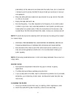 Preview for 8 page of Russell Hobbs MONTANA 10585 Instructions And Warranty