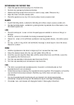 Preview for 5 page of Russell Hobbs POWER BOOST Instructions & Warranty