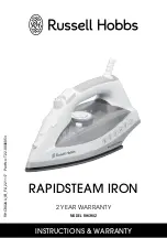 Preview for 1 page of Russell Hobbs Rapidsteam RHC902 Instructions & Warranty