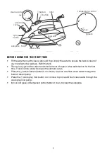 Preview for 5 page of Russell Hobbs Rapidsteam RHC902 Instructions & Warranty