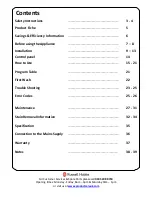 Preview for 2 page of Russell Hobbs RH1042 Instruction Manual