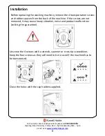 Preview for 9 page of Russell Hobbs RH1042 Instruction Manual