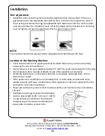 Preview for 10 page of Russell Hobbs RH1042 Instruction Manual