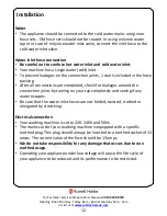 Preview for 12 page of Russell Hobbs RH1042 Instruction Manual