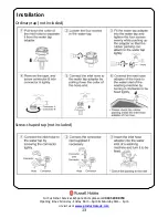 Preview for 13 page of Russell Hobbs RH1042 Instruction Manual