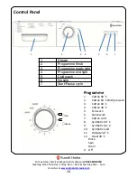 Preview for 14 page of Russell Hobbs RH1042 Instruction Manual