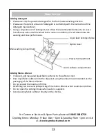 Предварительный просмотр 14 страницы Russell Hobbs RH1250RTG Instruction Manual