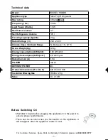 Preview for 2 page of Russell Hobbs RH140 Instruction Manual