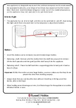 Предварительный просмотр 10 страницы Russell Hobbs RH32DZWC1 User Manual