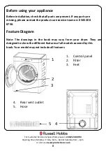 Preview for 8 page of Russell Hobbs RH3VTD400 Instruction Manual