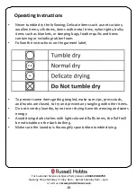 Preview for 16 page of Russell Hobbs RH3VTD400 Instruction Manual