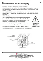 Preview for 21 page of Russell Hobbs RH3VTD400 Instruction Manual