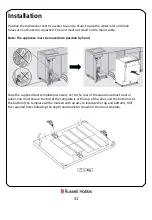 Предварительный просмотр 31 страницы Russell Hobbs RH45BISLDW2-M Instruction Manual