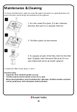 Предварительный просмотр 38 страницы Russell Hobbs RH45BISLDW2-M Instruction Manual