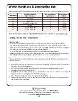 Preview for 13 page of Russell Hobbs RH45BISLDW2 Instruction Manual