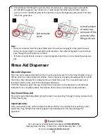 Preview for 14 page of Russell Hobbs RH45BISLDW2 Instruction Manual